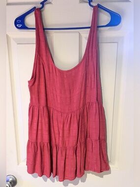 American Eagle Tiered Tank Top Size Medium